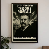 Theodore Roosevelt 26Th President Poster