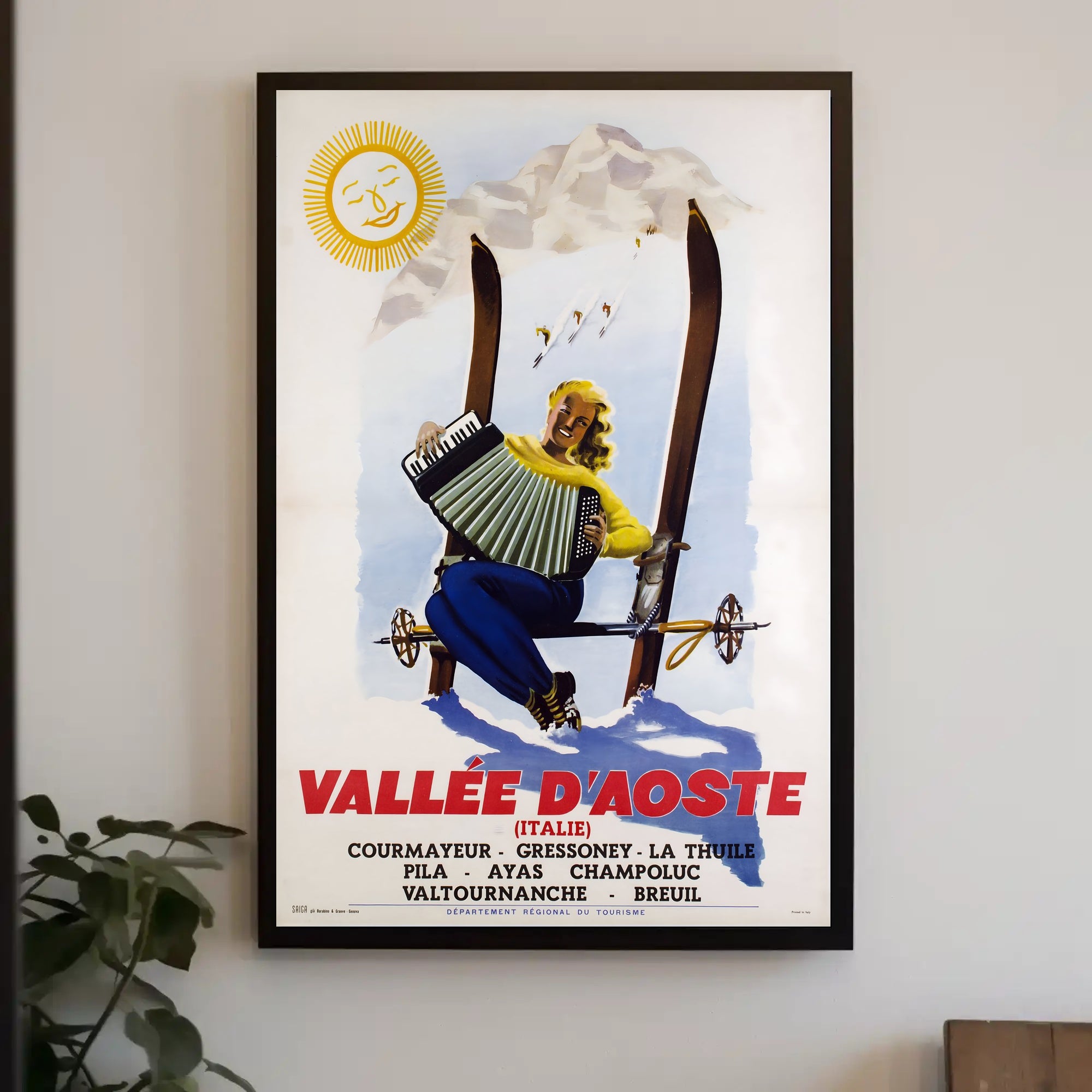 Discover the Charm of Vallée d'Aoste Poster PosterGoat