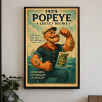 Popeye 1929 Art Poster POP-17