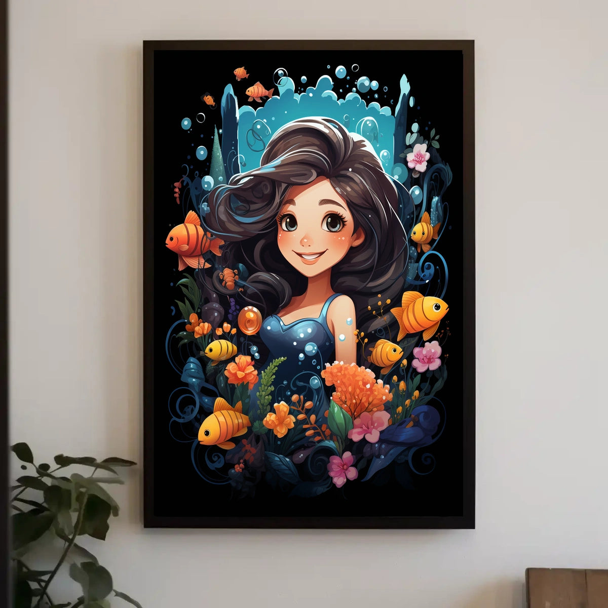 Ocean Dreams Underwater World Surrealism Home Decor Poster