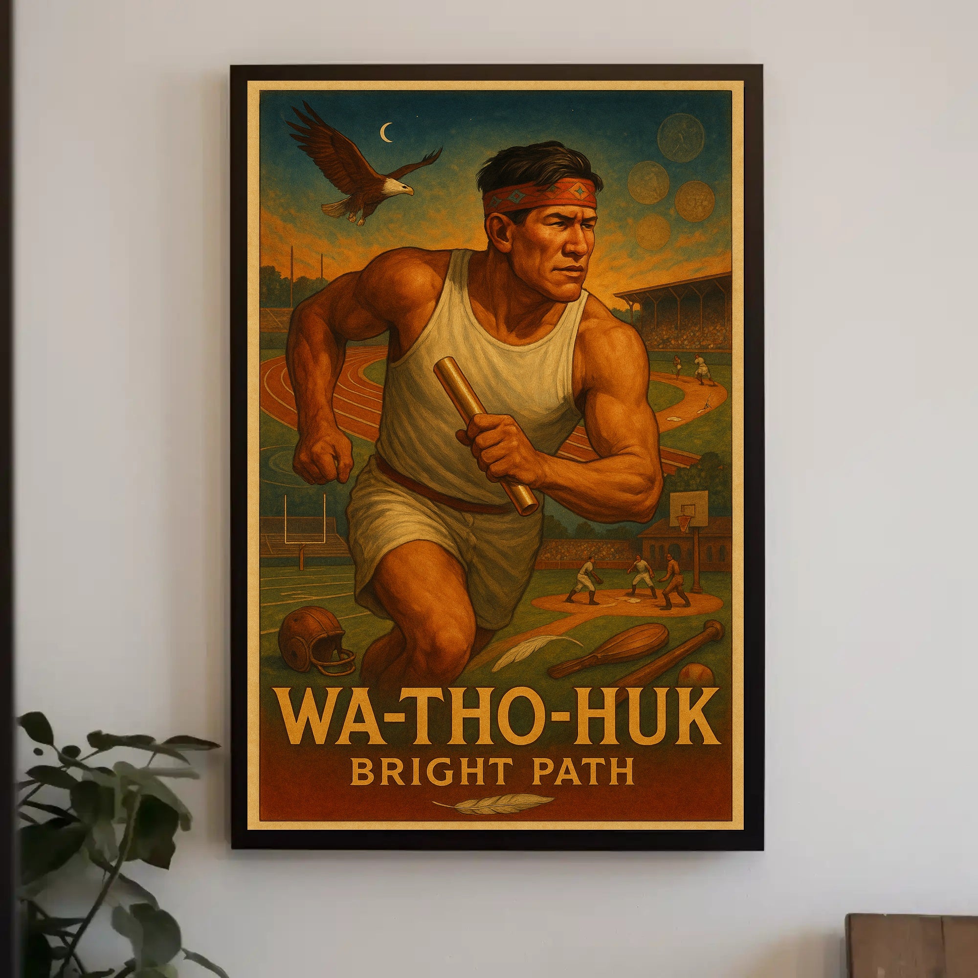Bright Path Poster