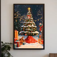 Festive Christmas Wonderland Poster