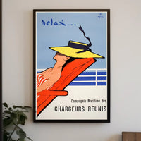 Relax With Chargeurs Réunis Poster