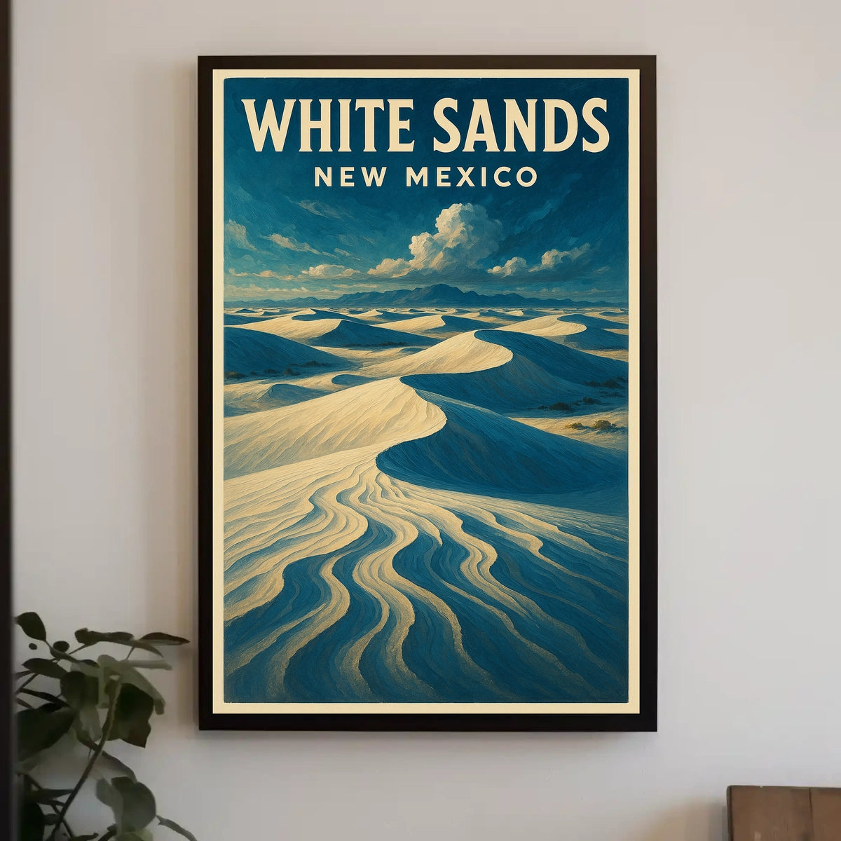 White Sands New Mexico Poster