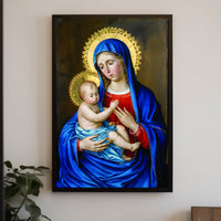 Mary and Jesus Poster