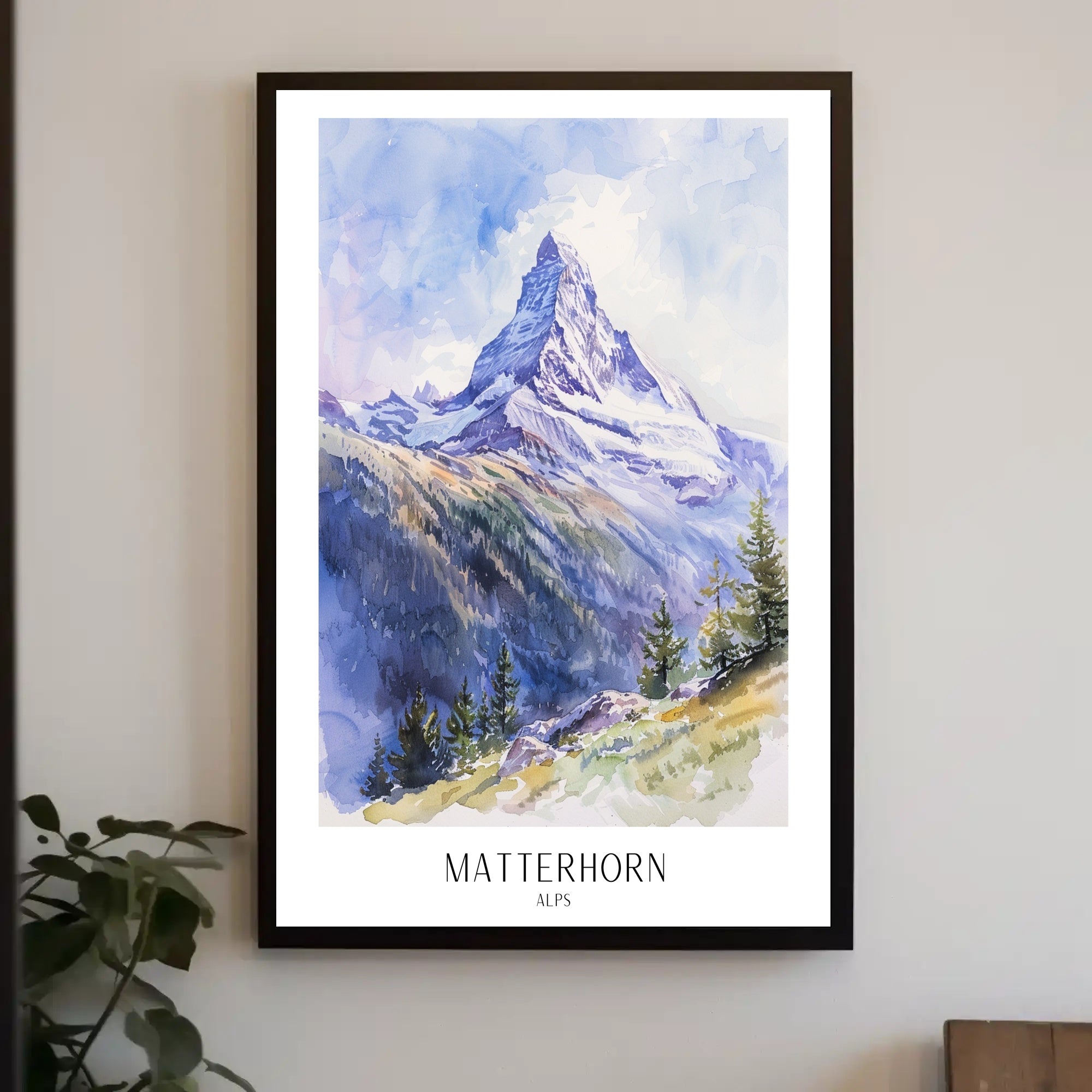 Majestic Matterhorn Poster PosterGoat