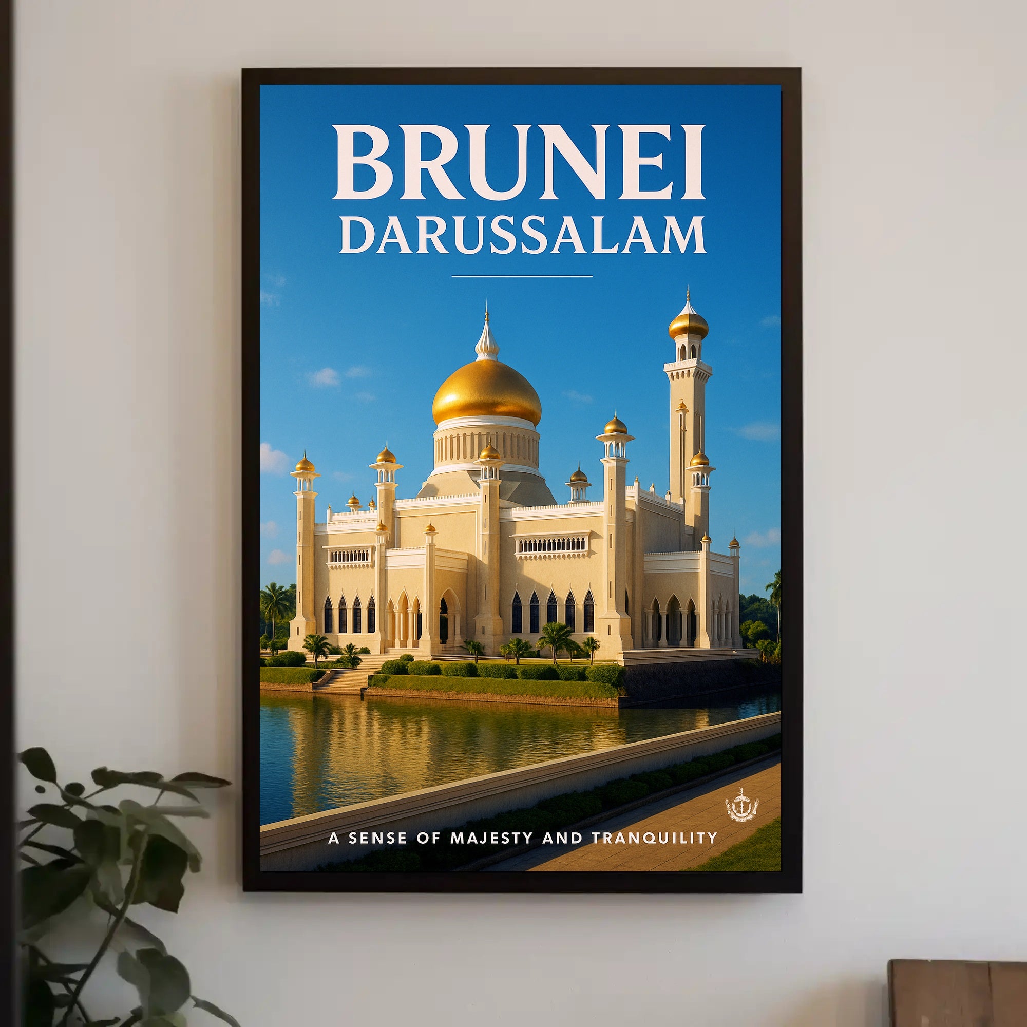 Brunei Darussalam A Sense of Majesty Poster PosterGoat