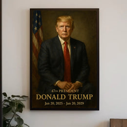 Donald Trump A Moment of Presidential Resolve Poster