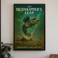 The Mudskippers Leap Poster