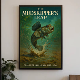 The Mudskippers Leap Poster