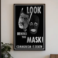 Anti-Communism Propaganda Poster PosterGoat