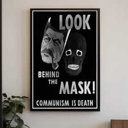 Anti-Communism Propaganda Poster PosterGoat