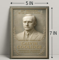 Calvin Coolidge 30th President Poster PosterGoat