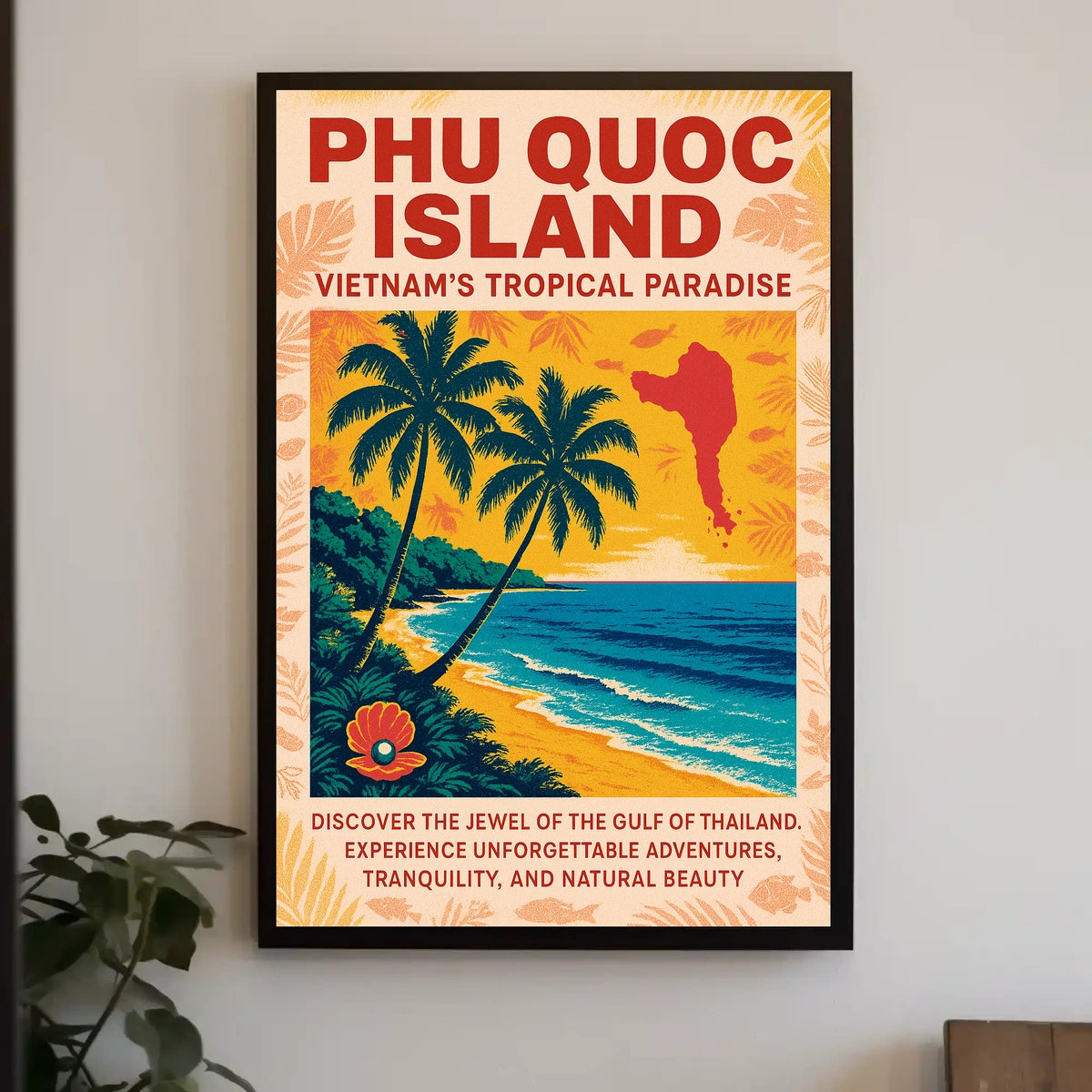 Phu Quoc Island Vietnam's Tropical Paradise Poster