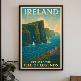 Explore The Isle Of Legends Poster