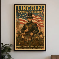 Lincoln Samurai of Freedom Poster