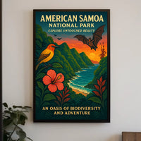 Explore Untouched Beauty at American Samoa National Park Poster