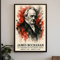 James Buchanan Poster: Historical Presidential Era Wall Art