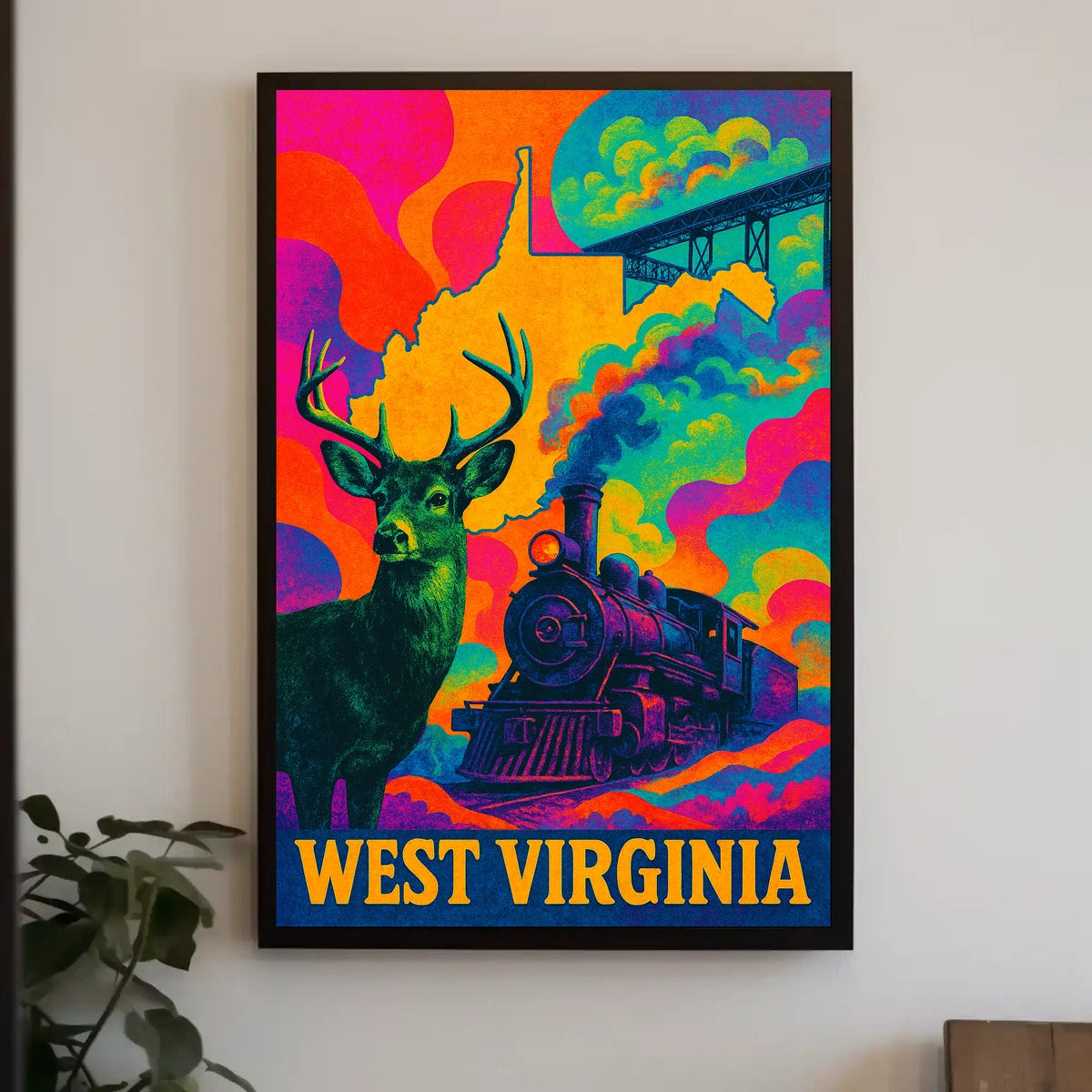 West Virginia Wonders Poster