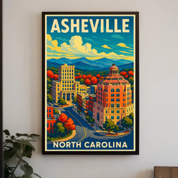 Asheville, North Carolina Poster
