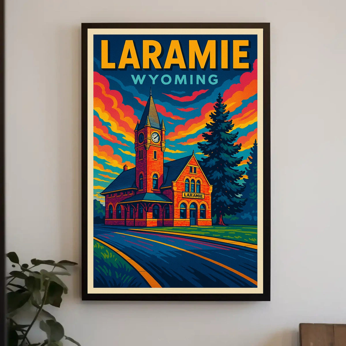 Laramie, Wyoming Poster