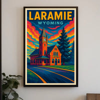 Laramie, Wyoming Poster