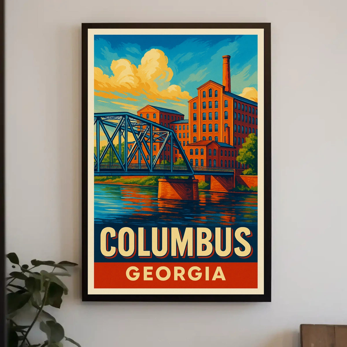 Columbus, Georgia Poster