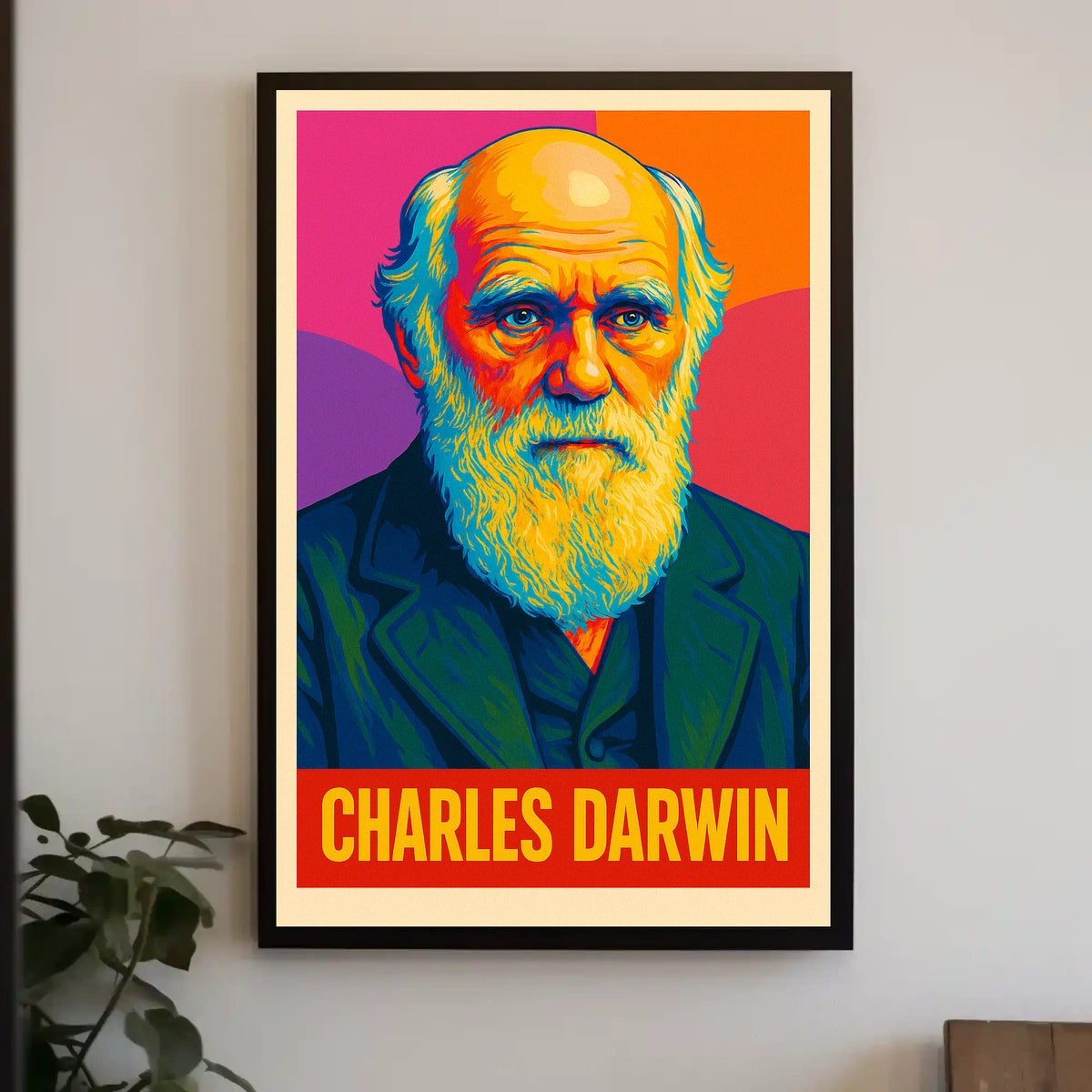 Charles Darwin Evolutionary Visionary Poster