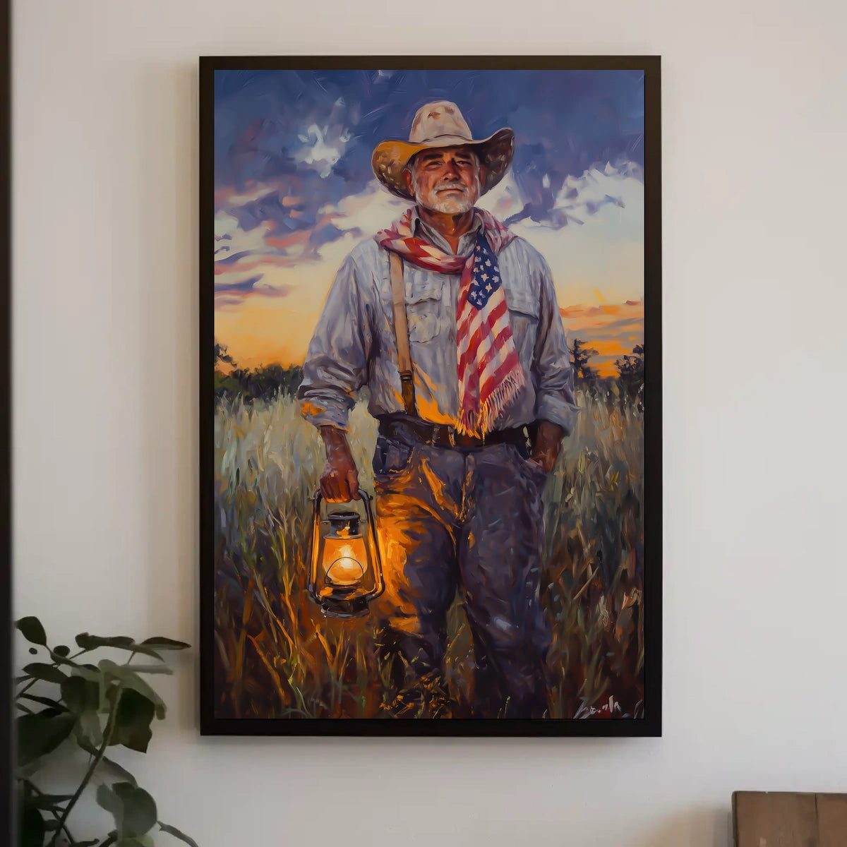 proud farmer Poster