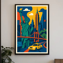 Iconic New York City Poster