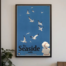 The Seaside Calls Poster