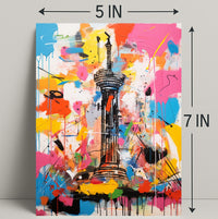 Vibrant Tower Poster