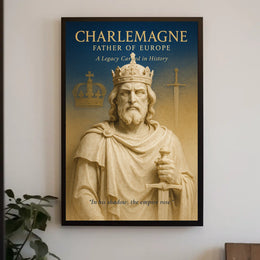 Charlemagne Father Of Europe Poster