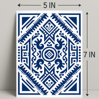 Geometric Abstraction Abstract Poster