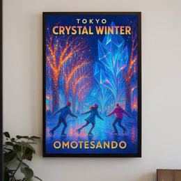 Tokyo Crystal Winter Poster