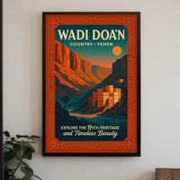 Wadi DoAn YemenS Timeless Beauty Poster