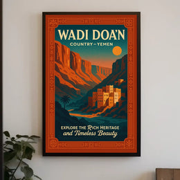 Wadi DoAn YemenS Timeless Beauty Poster