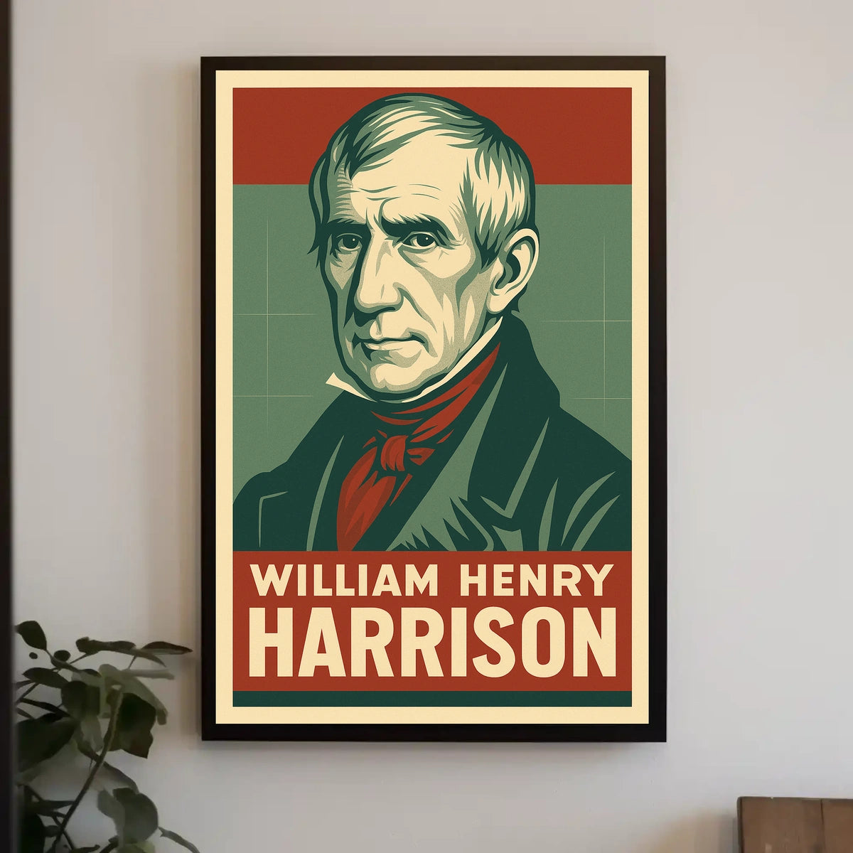 William Henry Harrison Photography Realism Collector Poster