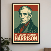 William Henry Harrison Photography Realism Collector Poster
