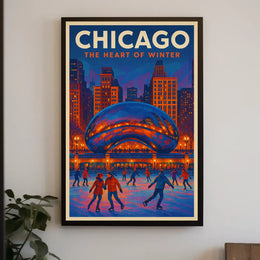 Chicago The Heart Of Winter Poster