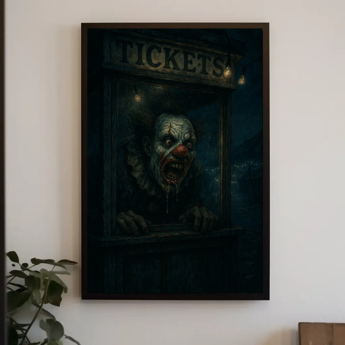 The Haunting Clown Poster