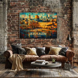 Jerusalem A Mosaic of History Poster