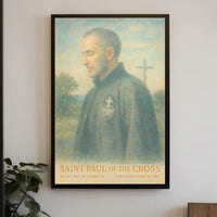 Saint Paul Of The Cross Poster