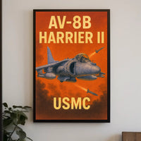 AV-8B Harrier II Poster PosterGoat