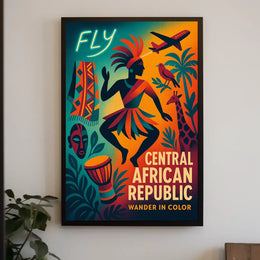 Fly to the Central African Republic Poster