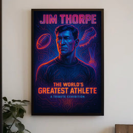 Jim Thorpe Legendary Athlete Jim Thorpe Poster