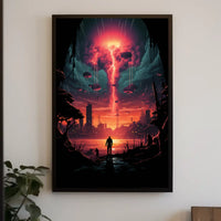 Apocalyptic Horizon Poster