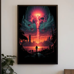 Apocalyptic Horizon Poster