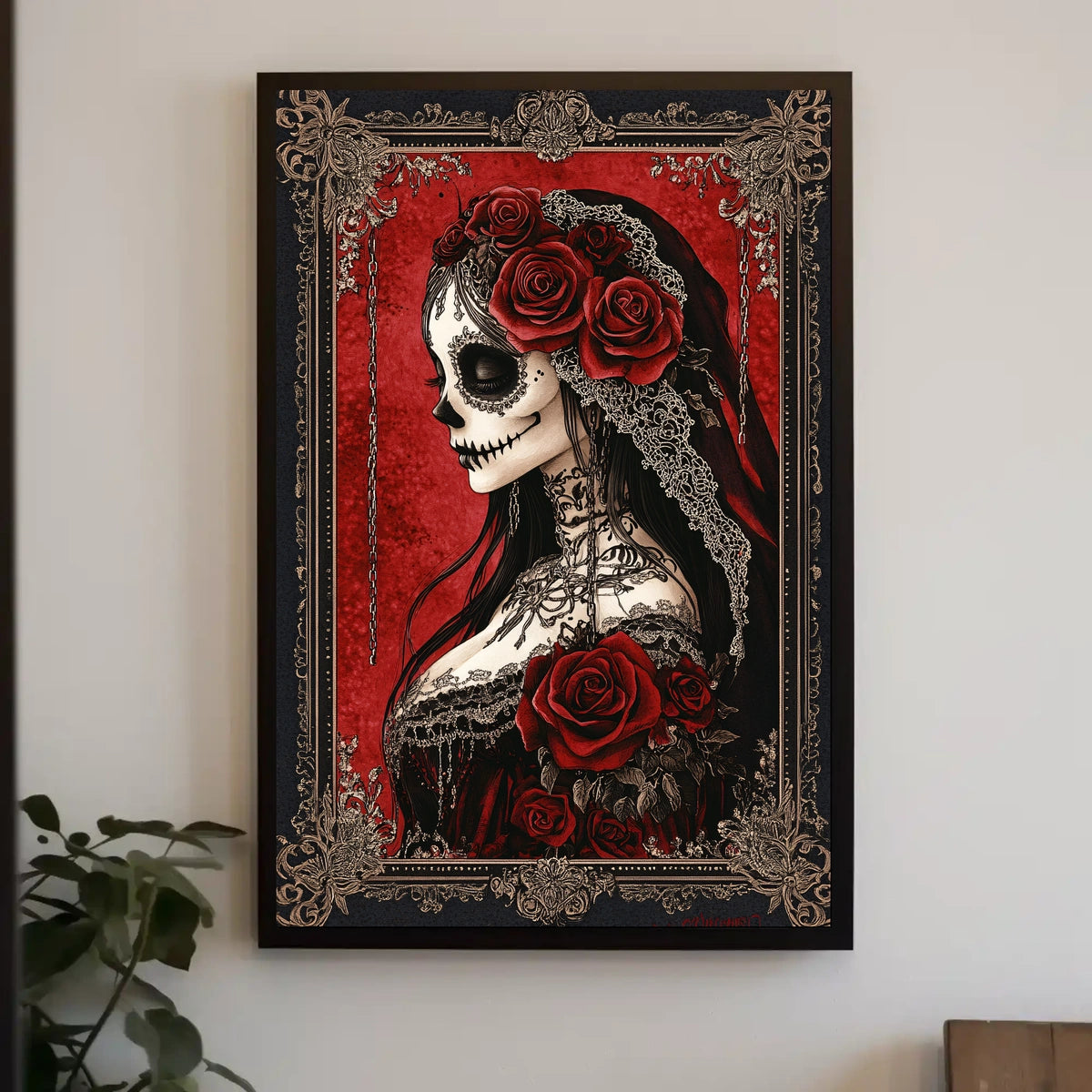 Día de los Muertos Celebration Cultural Heritage Poster