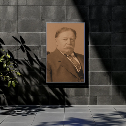 William Taft 27th President Sepia Photo